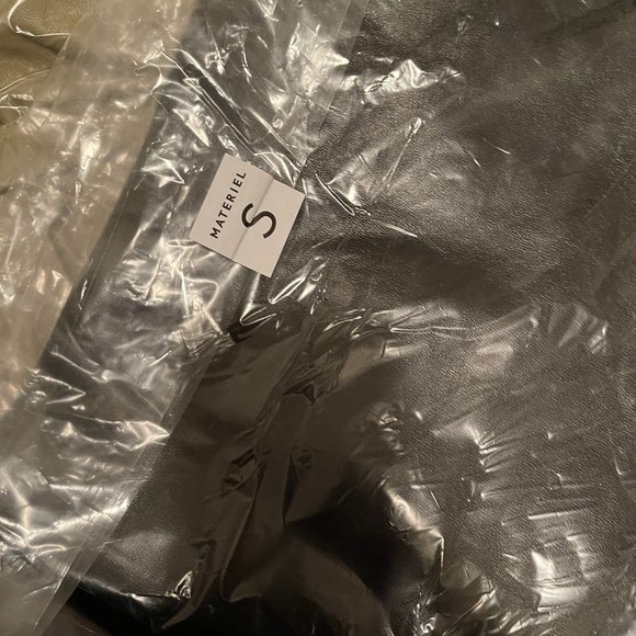 BLACK MATERIEL TBILISI HIGH WAIST PLEATED PANTS - Picture 4 of 4